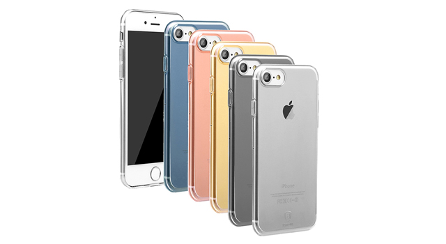 Baseus Simple Multi Protective Transparent TPU Case for iPhone 7 Rose Gold